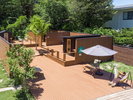 ◆木曽桧を使用した屋外サウナ「Forest Sauna」