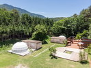 ◆木曽桧を使用した屋外サウナ「Forest Sauna」