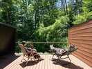 ◆木曽桧を使用した屋外サウナ「Forest Sauna」