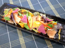 ○追加料理 スモークサーモンサラダ(1,200円税込)