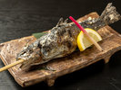 ○追加料理 季節の川魚塩焼き(1,100円税込)