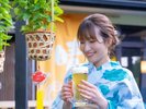 夏★涼風テラスがミニミニビアガーデンに♪ <夏限定15:00〜18:30 ロビー脇のテラス席で生ビールをどうぞ