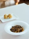 トリュフと茸のラグーソース スパゲッティ