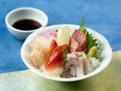 *【夏の会席】お造り・鮪中とろ 鯛昆布〆 寛八 北寄貝(一例)