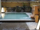 露天風呂&内風呂付き客室の露天風呂