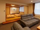 【全室禁煙】和室スイートルーム41m2<2〜4名和室10帖+応接セットルーム>