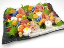 季節の移ろいを映す豊かな山海の幸に舌鼓。1人前+1,650円(税込)※写真は4名様盛