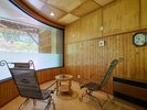 女性浴場の脱衣所に併設された休憩スペース