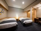 【煌星】谷川岳展望の源泉かけ流し半露天付コンフォートスイート(リビング+和室+ツイン+かけ流し半露天