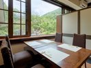 個室食事処「葉月亭」(お食事は四季亭または葉月亭にご用意します。どちらも個室です)