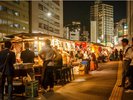 長浜屋台(写真提供:福岡市)※徒歩30分、バス20分
