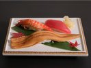 【別注】板長おまかせ握り3貫(穴子、他2貫)