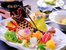 伊勢海老のお造りがメインの『創作会席』
