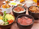 【朝食ビュッフェ】通常メニューは和洋ご用意。また季節限定メニューもご用意しております。