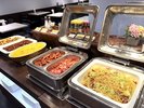 朝食ブッフェ洋食コーナー