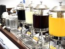朝食ブッフェドリンクコーナー