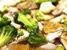 朝食ブッフェメイン肉料理