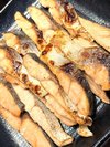 朝食ブッフェ鮭塩焼き
