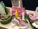 新作料理 赤城牛・上州六穀豚・赤城鶏の三種盛り ※2人前