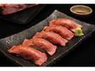 期間限定 一品料理◆炙り赤城牛にぎり