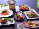 海の幸&山の恵をいただく(イメージ)