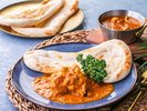 <Dinner Buffet>バターチキンカレーとピタパン※イメージ