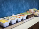 【無料朝食サービス】バランスを意識したメニュー
