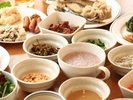 ※バイキング形式のイメージメニュー