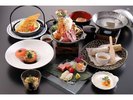 2026年4月5月会席料理(鱸のレアかつ)