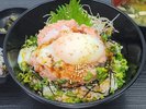 夕定食:ピリ辛ネギとろユッケ