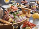 〜蟹味わい会席舟盛付き〜