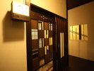 アンティークの引き戸を利用しています