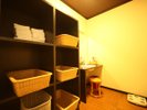 タオルは脱衣所にもご用意がございます