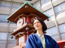<坊っちゃんカラクリ時計>道後温泉駅前の広場にあります。当館から徒歩1〜2分♪