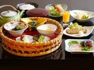 【朝食】揚げたての「じゃこ天」や「宇和島風鯛めし」を是非ご賞味下さい!