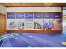 12階エレベーター前に勝浦周辺のご案内を展示しています。