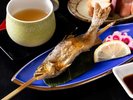 【鮎の唐揚げ】