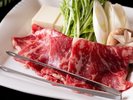 【上州牛のすき焼き】