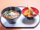 常陸秋そば(温) ミニ天丼セット