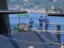 アレイからすこじまから 潜水艦と乗組員のみなさん