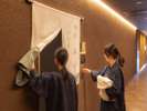 大浴場へ入場の際は専用のキーをお忘れなく。