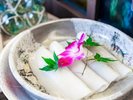 【朝食】日替わりのお刺身