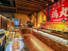 【朝食】小樽の漁港をイメージした朝食会場