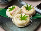 【朝食】五色そうめん(メニュー一例)
