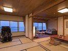 【和室二間】太平洋一望の海側客室