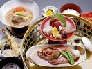 日帰り昼食プラン ※お料理の内容は季節や仕入れによって変わることがございます。