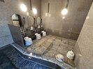 女性大浴場 カランは3か所ございます。