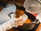朝食ビュッフェ:牛タンカレー