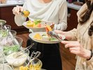 朝食ビュッフェ:サラダバー