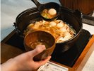 朝食:山形風芋煮